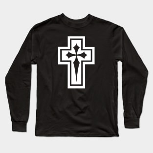 Cross Design 3 Long Sleeve T-Shirt